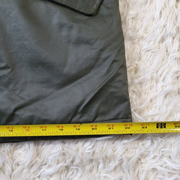 J. Crew Women’s Perfect Parka Army Green Waterproof Hooded Jacket Coat - Picture 11 of 16